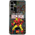 Marvel Classic Comics Iron Man Action Vintage Galaxy S24 Plus Clear Case
